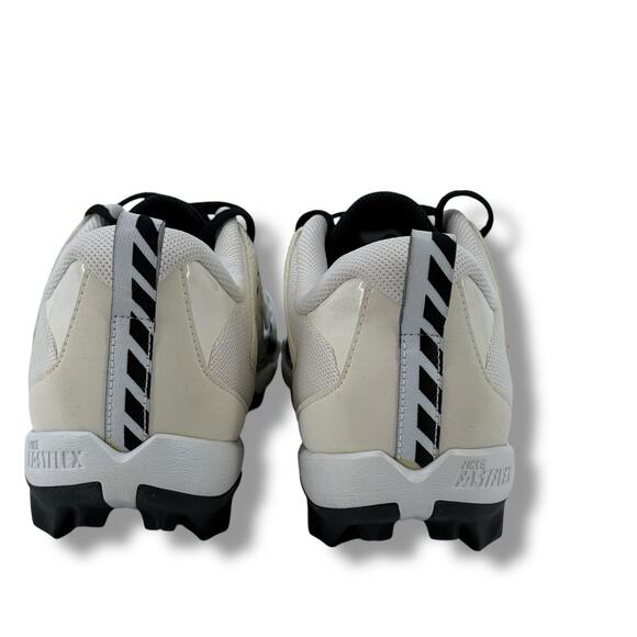 Nike Vapor Untouchable Shark 3 Football leats White Wolf Grey Black Mens Sz 11.5 - Picture 4 of 7